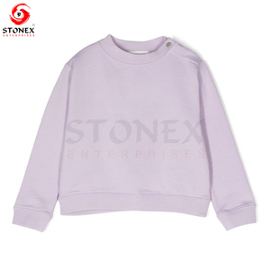 Sudadera con Capucha Informal de Algodón para Bebés, Estilo Vintage Personalizado, Tejido de Felpa OEM, Transpirable, de Secado Rápido, para Todas las Temporadas - Product Image 1
