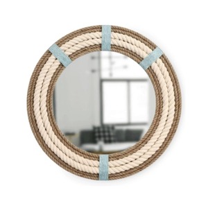 Vente directe d'usine, miroir mural en résine de luxe moderne de la meilleure qualité, thème de Noël, art déco pour la décoration de la salle de bain et du salon - Product Image 3