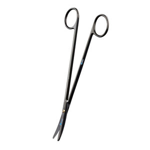 Ciseaux Mayo courbés et droits à coupe lisse, revêtement noir, 7 pouces, ciseaux médicaux droits pour chirurgie et pansements - Product Image 5