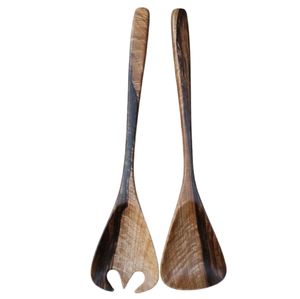 Nouveauté Cuillère en bois faite à la main Cuisson et service des aliments Mélange de spatules en bois Ensemble pour cuisine décorative à bas prix - Product Image 5