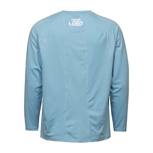 Chemises de pêche à manches longues en tissu respirant personnalisé Upf 50 + Protection UV T-shirt pour hommes Sweat à capuche de pêche - Product Image 4