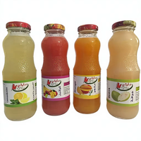 Jus et boissons concentrés 100% purs sans sucre en bouteilles avec vitamine C, faibles en calories, réfrigérer après ouverture