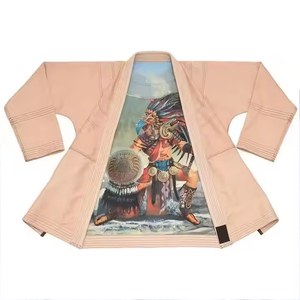 ชุดยูโดบราซิลเลียนยิวยิตสู (บีเจเจ) แบบสั่งทำขายส่ง ผ้าฝ้าย 100% ยืดหยุ่น ทนทาน ระบายอากาศได้ดี น้ำหนักเบา แห้งเร็ว สำหรับผู้ใหญ่ - Product Image 2