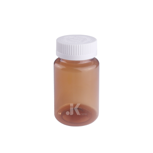 Botella de Envase PET de Alta Calidad de 120 ml con Tapa CR, Soluciones Coloridas OEM/ODM, Soluciones de Envase JK para Pastillas/Vitaminas/Polvo M0273 - Product Image 3