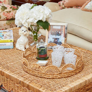 Bandeja de servicio de color personalizado de primera calidad diseñada para servir fiestas elaborada en Vietnam, perfecta para un artículo de vacaciones más vendido. - Product Image 6