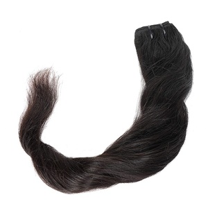 Extensiones de cabello humano Natural sin procesar, paquete de onda Natural, cutícula india, cabello virgen alineación, venta al por mayor - Product Image 1