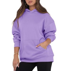 Sudadera con Capucha Extra Grande para Mujer con Logotipo Personalizado, Ligera, Informal, para Gimnasio, Entrenamiento, Ropa Deportiva de Alta Calidad, Venta al Por Mayor OEM - Product Image 1