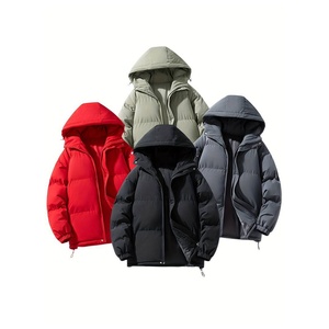 Veste en toile d'extérieur pour homme de haute qualité sur mesure, dernier design, doudoune avec rembourrage en duvet, excellente pour les hommes - Product Image 3