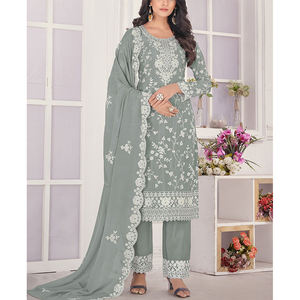 Vestido informal de mujer de Venta caliente tradicional bordado hecho a mano listo para usar con patrón de decoración de botones para fiestas - Product Image 1