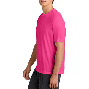 Men's <b>Short</b> <b>Sleeve</b> Shirt Quick-Dry Performance Shirts Regular-fit Tennis Shirt Microfiber Best Quality Fitted Men's T-Shirt - Product Image 3
