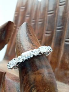 แหวนแต่งงานสไตล์ฮิปฮอปประดับเพชรธรรมชาติหรูหราสำหรับผู้ชาย10K 18K เทรนด์ฮิปฮอปสำหรับปาร์ตี้แฟชั่นคลาสสิก - Product Image 4