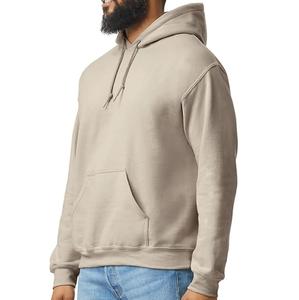 Custom Logo Cotton Blended <b>Orange</b> Color Pullover <b>Hoodies</b> <b>For</b> <b>Men</b> Private Label High Quality Street Wear Comfortable Breathable - Product Image 5