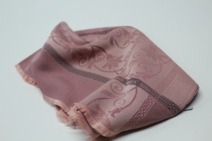 Wafa Plain Dyed Jacquard <b>Shawl</b> Polyester Viscose Blend Matte Finish 70x190 <b>Women</b> Headscarf Lightweight Breathable Durable - Product Image 4