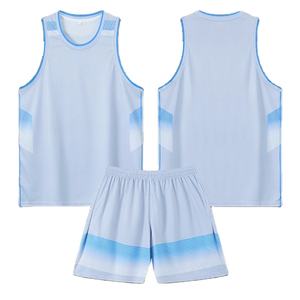 Camiseta de baloncesto para niños y adultos, uniforme de entrenamiento transpirable de secado rápido personalizado para hombres y mujeres, camiseta sin mangas, ropa deportiva - Product Image 3