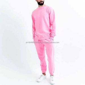 Custom Made Logo Men Tracksuit Sweat Suit Unisex Sweat Suits Jogger Set Vintage Pullover <b>Hoodies</b> Acid Wash Tracksuit - Product Image 1