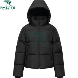 <b>Women's</b> Long Waterproof Breathable Casual Coat Button Decoration Hooded <b>Packable</b> Elegant Winter Woven Fabric Cotton/Bamboo - Product Image 6
