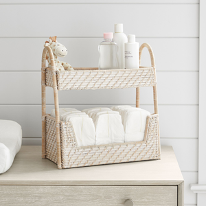 Organisateur à étages en rotin tressé à la main, couleur personnalisée pour la crèche, prix de gros bon marché en provenance du Vietnam - Product Image 2