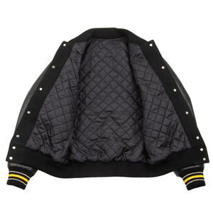 Chaqueta Universitaria de Lana 100% de Alta Calidad, Estilo Único, Larga, para Hombre, con Logotipo Personalizado y Cierre de Botones - Product Image 2
