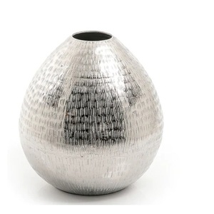 <b>Unique</b> Style Metal Flower <b>Vase</b> Aluminium Pitcher for Home Decor Tabletop Decorating for Restaurant Garden Living Room - Product Image 4