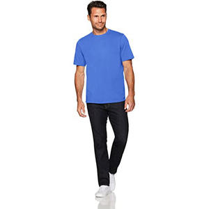 Camisetas personalizadas con logotipo impreso de alta calidad 100% algodón para hombre, camisetas en blanco con logotipo frontal, opción de talla grande - Product Image 2