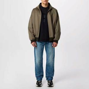 Produit chaud léger élégant hommes Slim Fit Bomber veste à vendre 2025 dernière conception hommes Bomber veste à vendre - Product Image 6