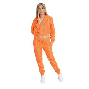 <b>Top</b> Trending Wholesale Professional Crop <b>Top</b> Tracksuits Low Price Hot Selling Quick Dry Women Crop <b>Top</b> Tracksuits - Product Image 1