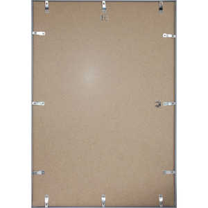 Marco Metálico Plateado de 70 x 100 cm para Fotos y Pósters con Soporte de Exhibición - Product Image 1