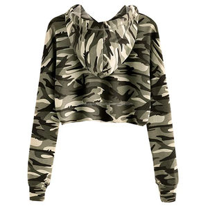 OEM Design Wholesale Custom Logo Female Cropped Hoodies Women Cotton <b>Crop</b> <b>Top</b> Hoodie <b>Top</b> Selling Plus Size - Product Image 6