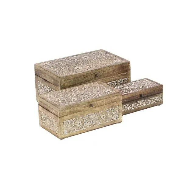 صندوق خشبي بمفصلات غطاء صندوق خشبي يستخدم للمجوهرات والكنوز والهدايا لعب صندوق خشبي حديث ديكور جدار مزرعة