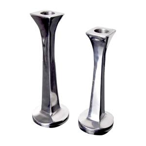 Bougeoir en métal fait main luxueux de qualité supérieure détaillant élégant pour les configurations romantiques de dîner de Noël décor intérieur à la maison - Product Image 2