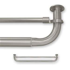 Bloque de luz Reduce el ruido Envoltura alrededor de la barra de cortina Doble - Product Image 2