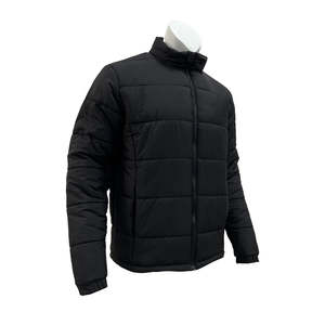 Warm Thick Men Puffer <b>Jacket</b> Stylish Bomber <b>Jacket</b> <b>Casual</b> Outdoor Wear <b>Lightweight</b> Winter Coat Trendy Outerwear - Product Image 2