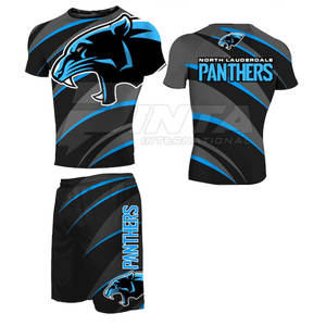 Vêtements d'entraînement Ensembles de compression pour hommes de dernière conception Ensembles de compression pour hommes de taille adulte de couleur personnalisée - Product Image 4