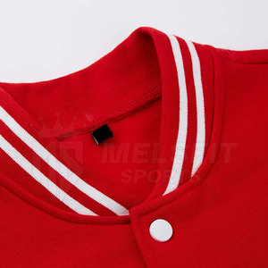 Chaqueta de Invierno Personalizada al por Mayor para Hombre, Chaqueta Universitaria Transpirable de Secado Rápido, Mezcla de Algodón y Lana, Personalizable, para Uso en Exteriores, con Cuello Alto - Product Image 4
