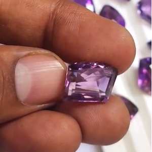 พลอยอเมทิสต์ธรรมชาติขนาด15มม. ถึง22มม. จำนวน79ชิ้นกำไลแฟนซี638ซม. ของ iroc พลอยคาเทล่าแบบหลวมตัด $154สำหรับทุกคน - Product Image 6