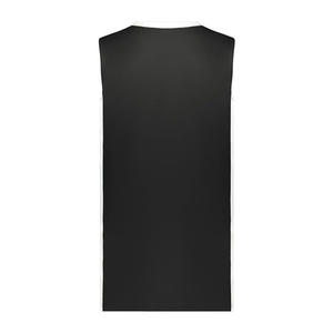 2025 maillots de basket-ball de Logo conçus sur mesure pour adultes couleur noire nouveau Style tricoté Polyester Service OEM - Product Image 5