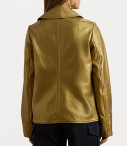 แจ็กเก็ตหนังแฟชั่นสำหรับผู้หญิงเสื้อแจ็กเก็ตฤดูหนาว - Product Image 3