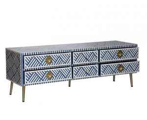 Console moderne en incrustation d'os Nouveau design pour meubles de maison de ferme pour chambre à coucher - Product Image 2