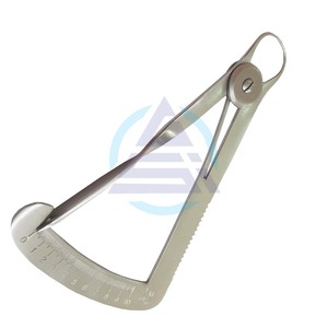 Calibrador de corona de cera o calibre dental de metal | Instrumentos de medición Dentales | Herramientas de laboratorio dental Conjunto de instrumentos quirúrgicos dentales - Product Image 1