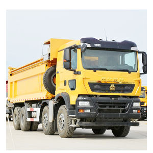 Camion à benne basculante minier de 80 tonnes, grand Sin otruk How o 8x4 articulé, poids lourd, 22 mètres cubes, camion à benne basculante diesel - Product Image 1
