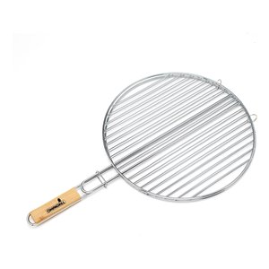 Parrilla Doble para Barbacoa Chrome B04000 con Mango de Acero (65x40.5cm) - Product Image 1