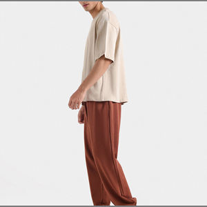 Camisetas informales de gran tamaño para hombre, ropa de uso diario cómoda de manga corta de algodón de verano holgada - Product Image 6