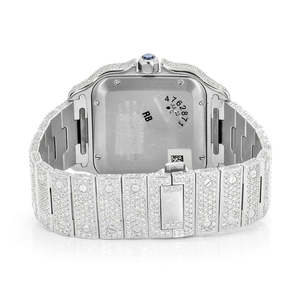 Montre de luxe Moissanite Iced Out avec diamants VVS pour homme, logo personnalisé, vente en gros, testée, directement de l'usine, prix bas - Product Image 6