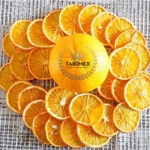 Fruta deshidratada al por mayor, productos naturales puros, fruta seca, rodaja de naranja seca