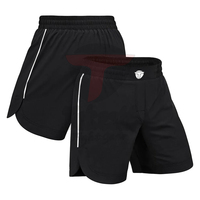 Shorts MMA de haute qualité, légers, en Spandex/Polyester, taille élastique, séchage rapide, respirants, confortables, pour adultes, arts martiaux TAKESHI