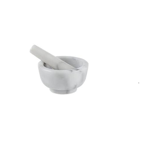 Natural Marble Mortar and Pestle for <b>Spices</b> Seasonings Pastes and Customized Size with Sale <b>Product</b> - Product Image 2