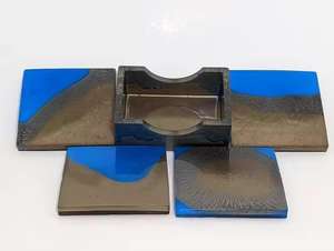 Latest Best-Selling Custom Printed Logo Placemats Resin Coasters Office <b>Coffee</b> Dining Party Wedding Outdoor Customized <b>Pads</b> Mats - Product Image 4