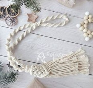 Tiebacks de algodón decorativos para el hogar en nuevos diseños por Refratex India Made in India - Product Image 5