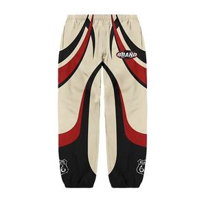 ชุดวอร์มผ้าไนลอนกันลมวินเทจของผู้ชายชุดวอร์มซิปอัพแบบระเหิดไซส์ใหญ่พิเศษพิมพ์ลายสำหรับฤดูหนาว - Product Image 5