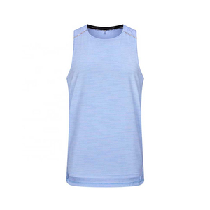 2024 Latest <b>Men's</b> Gym Singlets <b>Tank</b> <b>Tops</b> Casual Knitted 100% Cotton Breathable OEM Customizable for Bodybuilding - Product Image 1